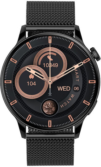 MaxCom FW58 Vanad Pro 46mm Smartwatch with Heart Rate Monitor (Black) view 3