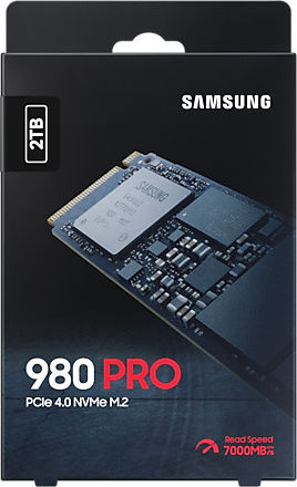 Samsung 980 Pro SSD 2TB M.2 Type With PCI Express 4.0 Connection Compatible With PlayStation 5 MZ-V8P2T0BW view 7