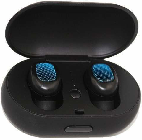 In-ear Bluetooth Handsfree Earphones with Sweat Resistance and Charging Case Black view 3