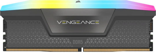 Corsair Vengeance RGB DDR5 32GB RAM with 2x16GB Modules and Speed 6000 for Desktop CMH32GX5M2F6000Z36 view 5