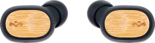 The House Of Marley Liberate Air In-ear Bluetooth Handsfree Earphones with Sweat Resistance and Charging Case Black view 4