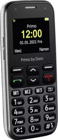 Doro Primo 218 Single SIM Mobile with Buttons Graphite view 5
