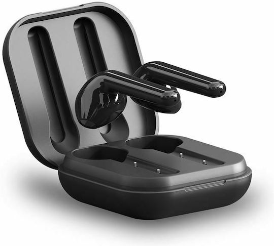 Puro Slim Pods Earbud Bluetooth Handsfree Earphones with Sweat Resistance and Charging Case Black vista 2