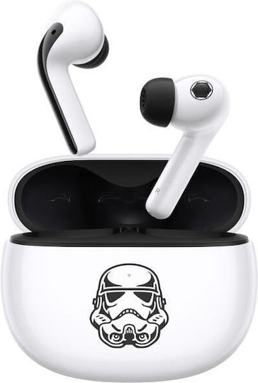 Xiaomi Buds 3 Star Wars Bluetooth Handsfree Earphones with Sweat Resistance and Charging Case White view 3