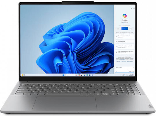 Lenovo Yoga Pro 9 16IMH9 16" 165Hz (Ultra 9-185H/64GB/1TB SSD/GeForce RTX 4070/W11 Home) Luna Grey (UK Keyboard) view 1