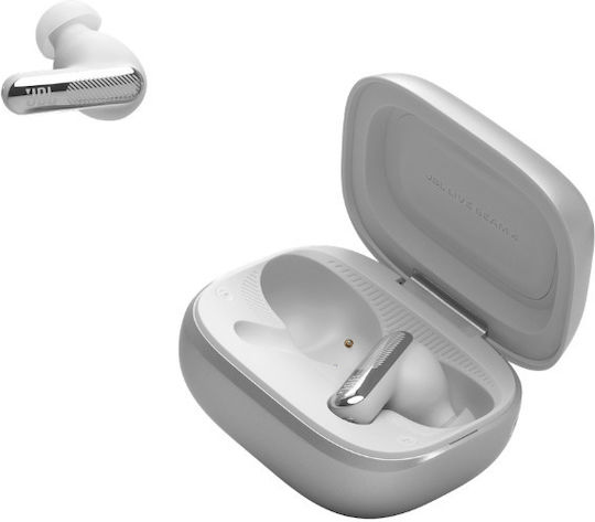 JBL Live Beam 4 In-ear Bluetooth Handsfree Headphones with Sweat Resistance and Charging Case Silver view 2
