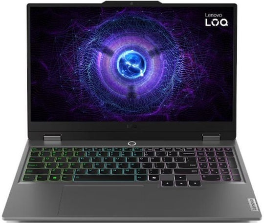 Lenovo LOQ 15IRX9 15.6" IPS FHD 144Hz (i7-13650HX/16GB/1TB SSD/GeForce RTX 4060/No OS) Luna Grey (US Keyboard) view 1