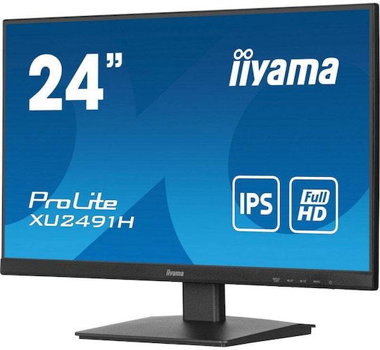 Iiyama ProLite XU2491H-B1 IPS Monitor 24" FHD 1920x1080 with Response Time 0.5ms GTG view 5