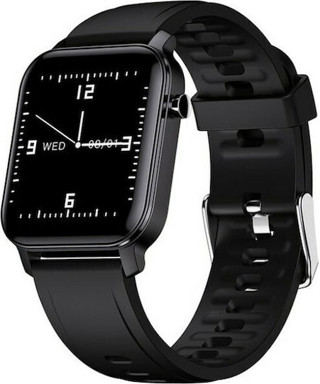 Kospet M2 Aluminium Smartwatch with Heart Rate Monitor (Black)