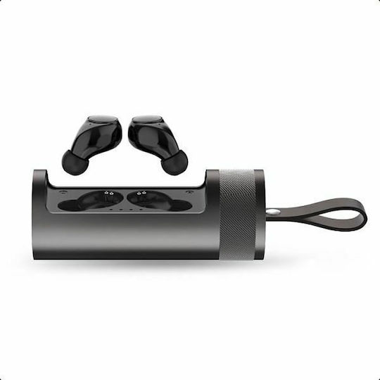 NOD Soundtube In-ear Bluetooth Handsfree Earphones with Charging Case Gray vue 7