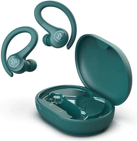 Jlab Go Air Sport In-ear Bluetooth Handsfree Earphones with Sweat Resistance and Charging Case Teal view 8