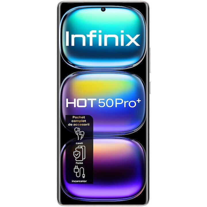 Infinix Hot 50 Pro+ Dual SIM (8/256GB) Titanium Gray vue 9