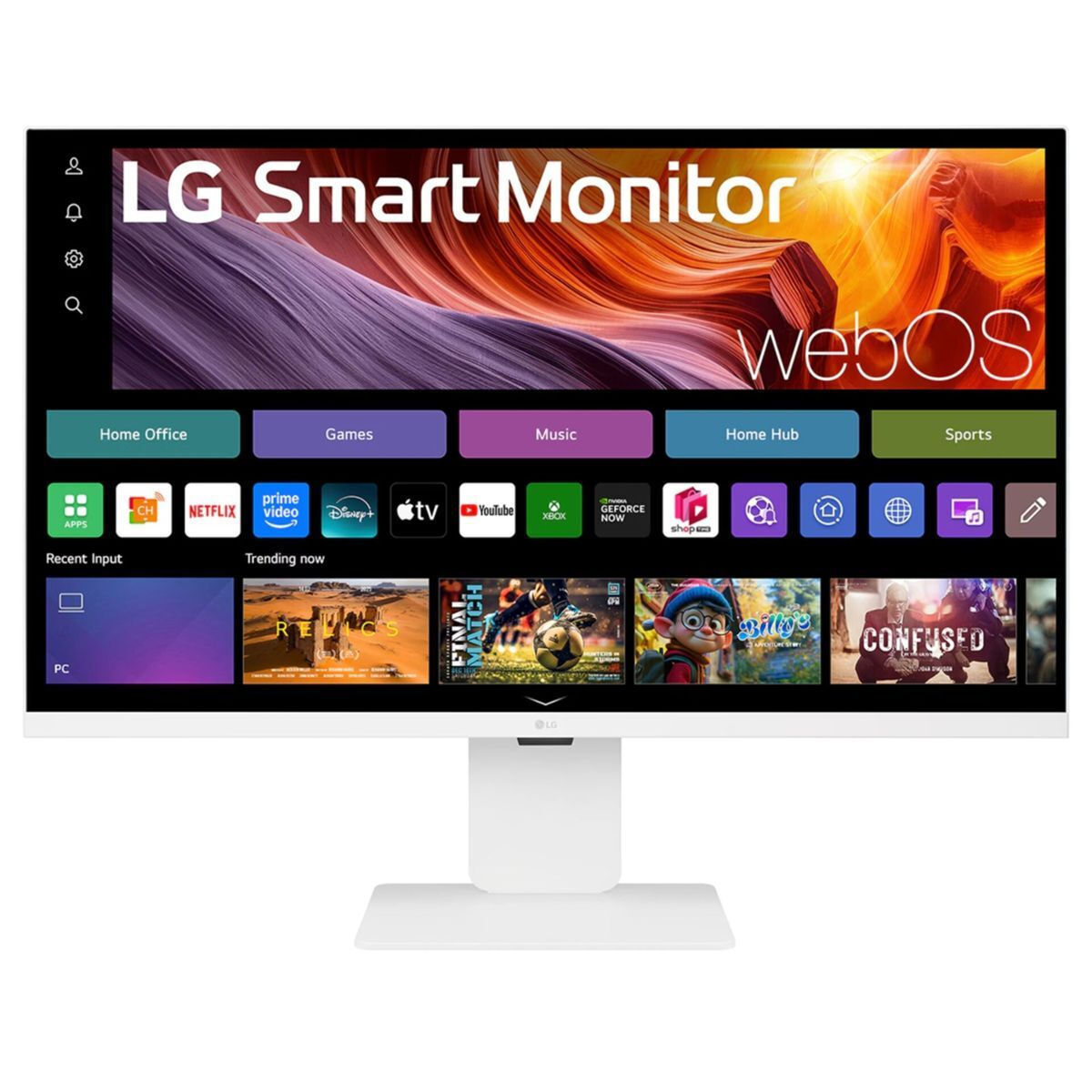 LG 32U850SA-W IPS Smart Monitor 31.5" 4K 3840x2160 with Response Time 5ms GTG view 1