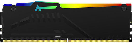 Kingston FURY Beast RGB DDR5 32GB RAM with 2x16GB Modules and Speed 6400 for Desktop KF564C32BBEAK2-32 view 7