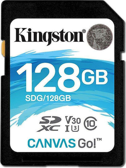 Kingston Canvas Go! SDXC 128GB Class 10 U3 V30 UHS-I view 2
