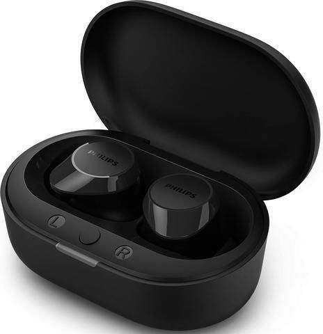 Philips TAT1209 In-ear Bluetooth Handsfree Earphones with Sweat Resistance and Charging Case Black vue 4