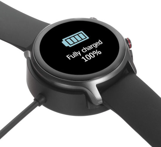 Doro Watch 45mm with Heart Rate Monitor (Black) vue 3