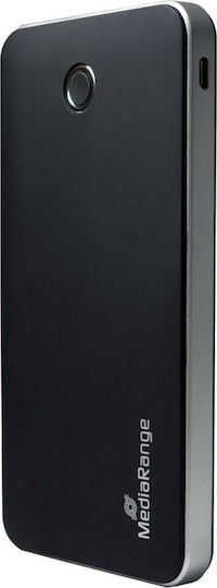 MediaRange MR753 Power Bank 10000mAh 18W with 2 USB-A Ports and USB-C Port Power Delivery Black