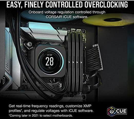 Corsair Vengeance DDR5 32GB RAM with 2x16GB Modules and Speed 6200 for Desktop CMK32GX5M2B6200C36 view 6