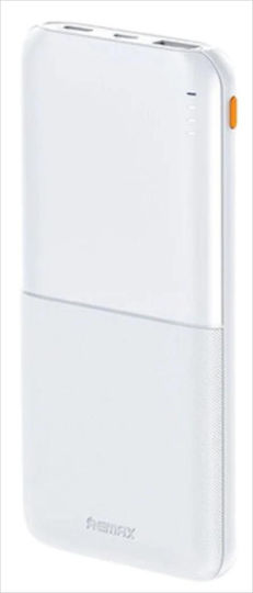 Remax RPP-23 Lango II Power Bank 10000mAh with USB-A Port and USB-C Port White