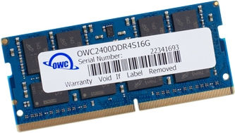 OWC DDR4 with Module 1x16GB and Speed 2400 for Laptop OWC2400DDR4S16G