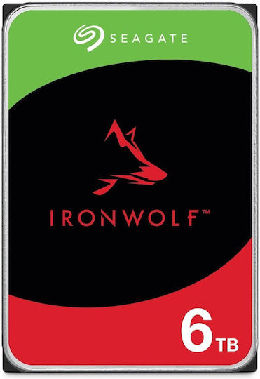 Seagate Ironwolf 6TB HDD Hard Drive 3.5" SATA III 5400rpm with 256MB Cache for NAS ST6000VN006 view 4
