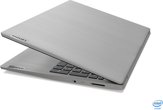 Lenovo IdeaPad 3 15IGL05 15.6" FHD (Pentium Quad Core-N5030/4GB/256GB SSD/No OS) Platinum Grey (US Keyboard) view 2