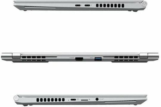 Gigabyte AERO 14 BMF-H2ESBB3SH 14" OLED UHD Touchscreen (i7-13620H/16GB/1TB SSD/GeForce RTX 4050/W11 Home) (ES Keyboard) vue 6