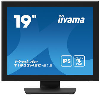 Iiyama Prolite T1932MSC-B1S IPS Touch Monitor 19" 1280x1024 with Response Time 14ms GTG view 3