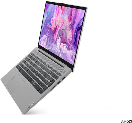 Lenovo IdeaPad 5 15ALC05 15.6" IPS FHD (Ryzen 5-5500U/8GB/512GB SSD/W11 S) Platinum Grey (GR Keyboard) vue 4