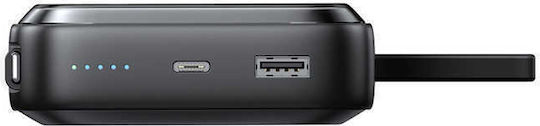 Joyroom JR-L006 Power Bank 10000mAh 22.5W with USB-A Port and USB-C Port Black view 5