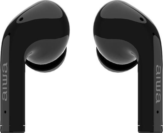 Aiwa EBTW-888ANC Earbud Bluetooth Handsfree Earphones with Charging Case Black view 8