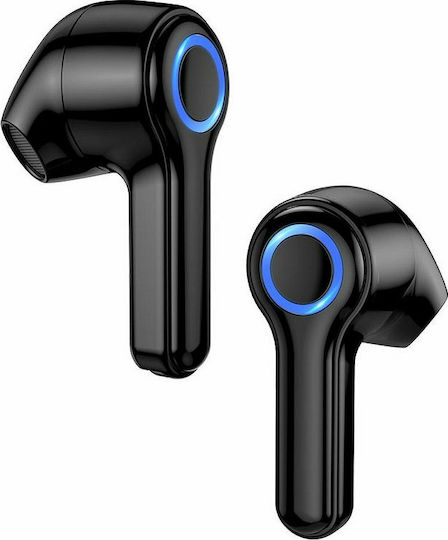 Hoco Harmony ES45 Earbud Bluetooth Handsfree Earphones with Charging Case Black view 2