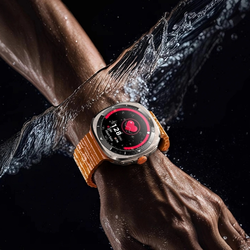 Joyroom Venture Series JR-FV2 Sport 47mm Smartwatch with Heart Rate Monitor (Orange) view 8