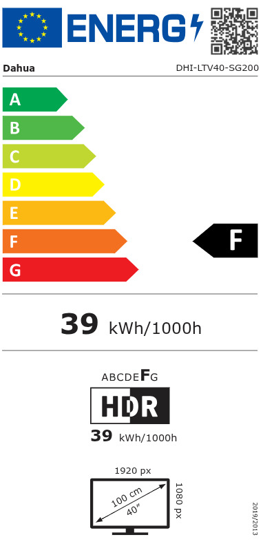 Dahua Smart Television 40" Full HD LED LTV40-SG200 (2024) view 9