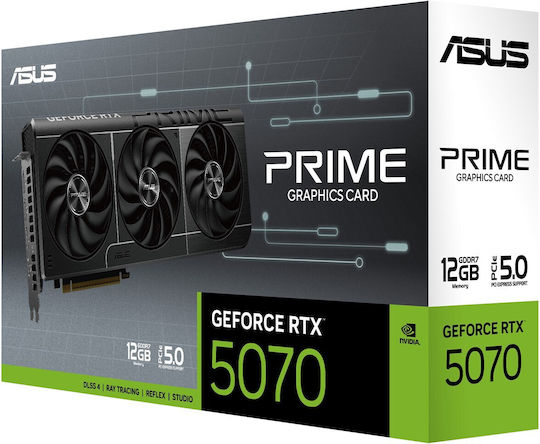 Asus GeForce RTX 5070 12GB GDDR7 Prime Graphics Card view 2