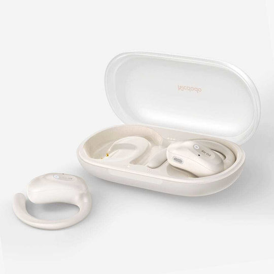 Mcdodo Air O2 Open Ear Bluetooth Handsfree Earphones with Charging Case Beige view 1