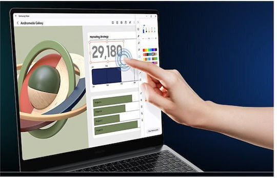 Samsung Galaxy Book5 Pro 14" Touchscreen 120Hz (Ultra 7-258V/16GB/512GB SSD/Arc Graphics 130V/W11 Pro) (UK Keyboard) view 6
