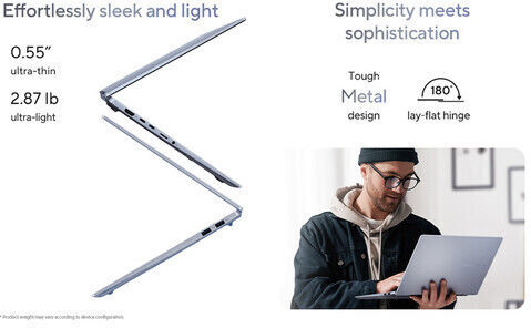 Asus Vivobook S 14 S5406SA-DH76 14" OLED FHD+ (Ultra 7-258V/32GB/1TB SSD/W11 Home) (US Keyboard) view 4