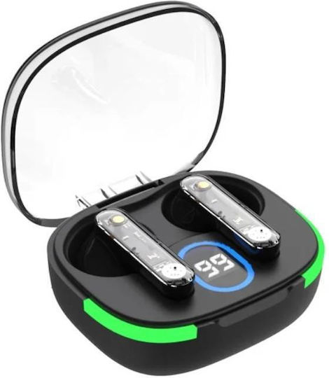 Aeroz TWS-1020 In-ear Bluetooth Handsfree Earphones with Charging Case Black vista 3
