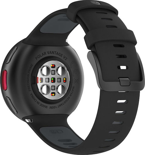 Polar Vantage V2 Aluminium 47mm Waterproof Smartwatch with Heart Rate Monitor (Black) view 7