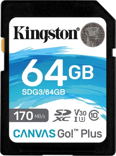 Kingston Canvas Go! Plus microSDXC 64GB U3 V30 A2 UHS-I 170MB/s with Adapter view 6