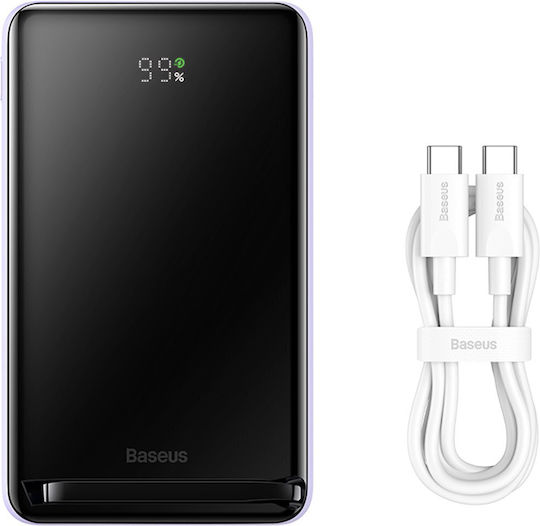 Baseus MagSafe Power Bank 10000mAh 20W with USB-C Port Purple vista 7