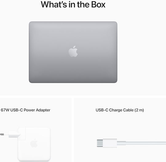 Apple MacBook Pro 13.3" (2022) IPS QHD+ (M2/8GB/256GB SSD) Space Grey (GR Keyboard) view 9