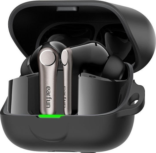 Earfun Air Pro 4+ In-ear Bluetooth Handsfree Earphones with Sweat Resistance and Charging Case Black view 2