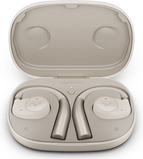 BeyerDynamic Verio 200 Open Ear Bluetooth Handsfree Earphones with Sweat Resistance and Charging Case Cream vista 2