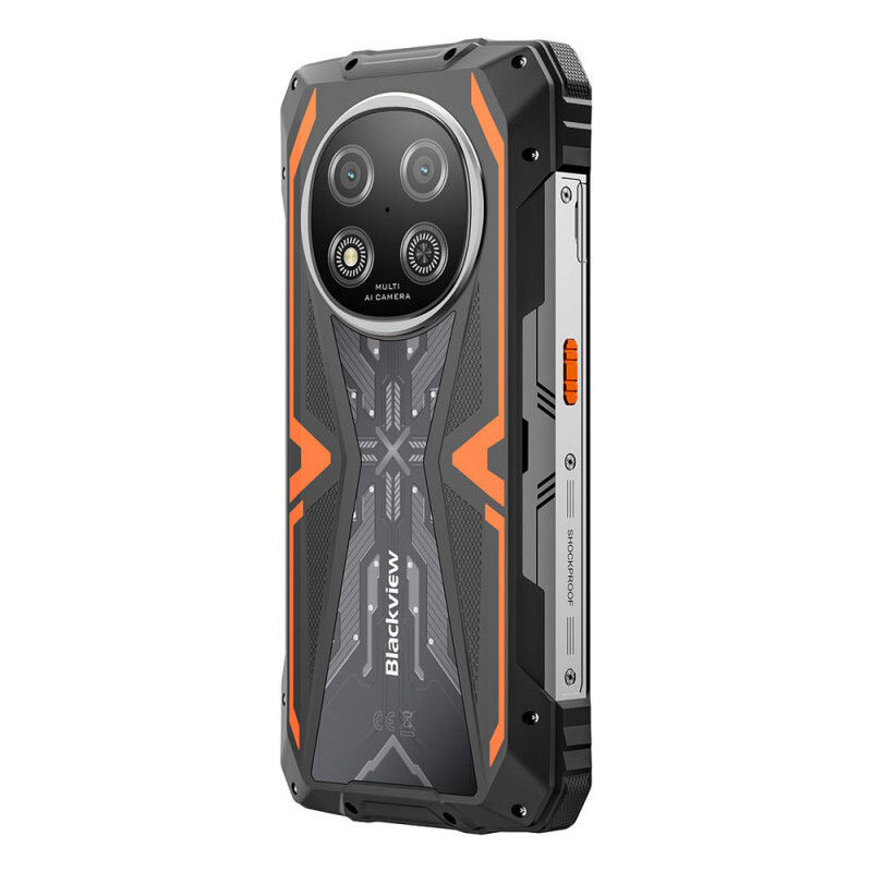 BlackView Rock 2 5G Dual SIM (8/256GB) Rugged Smartphone Orange Ansicht 7