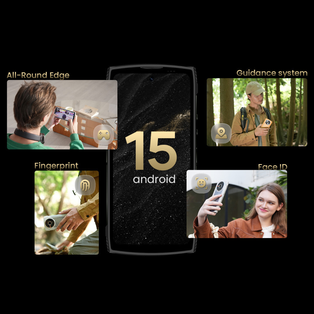 Egoboo Panther 2 Dual SIM (4GB/128GB) Resistant Smartphone Black view 9