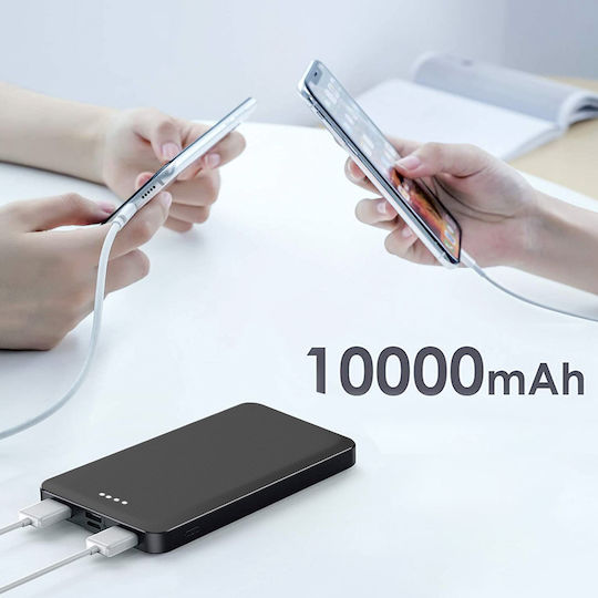 Bigben Interactive PB100002A1CB Power Bank 10000mAh with 2 USB-A Ports and USB-C Port Black view 4