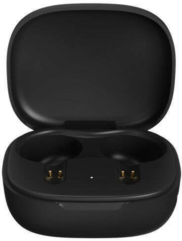 Streetz T160 Earbud Bluetooth Handsfree Earphones with Charging Case Black vue 4